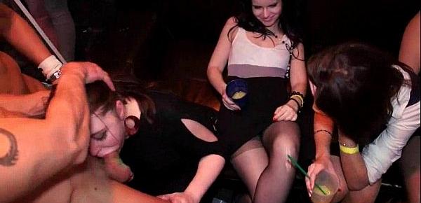  Very crazy group sex in VIP nightclub